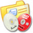 文件夹黄河的CDR和DVDR Folder Yellow DVDR & CDR